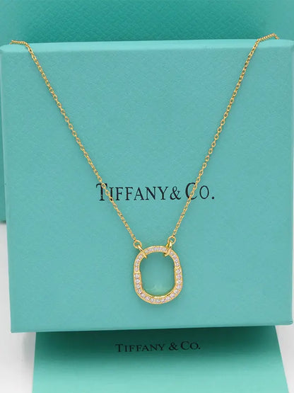 سلسال تيفاني فل زركون ماستر سلسال tiffany ذهبي
