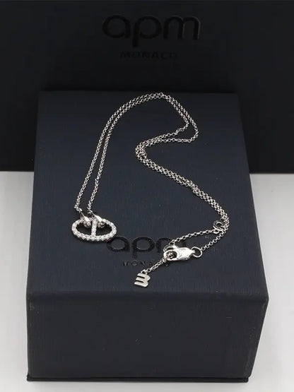 سلسال اي بي ام ناعم زركون لوقو APM سلسال APM