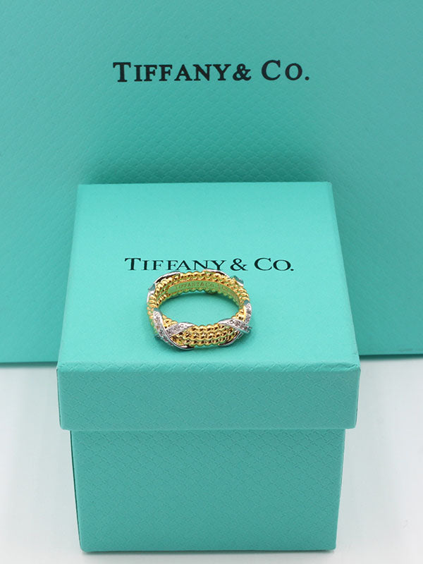 خاتم تيفاني مكس زركون لوقو خواتم tiffany