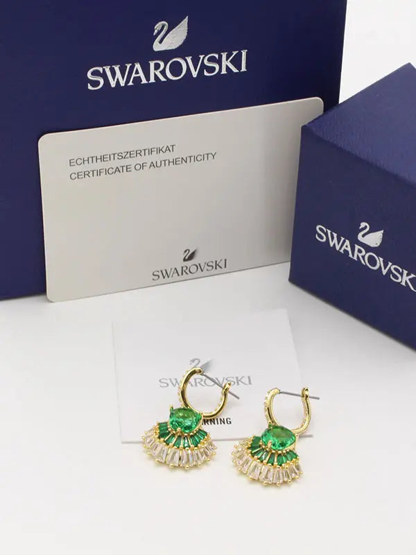 حلق سواروفسكي زركون نيو بلو ماستر حلق Swarovski