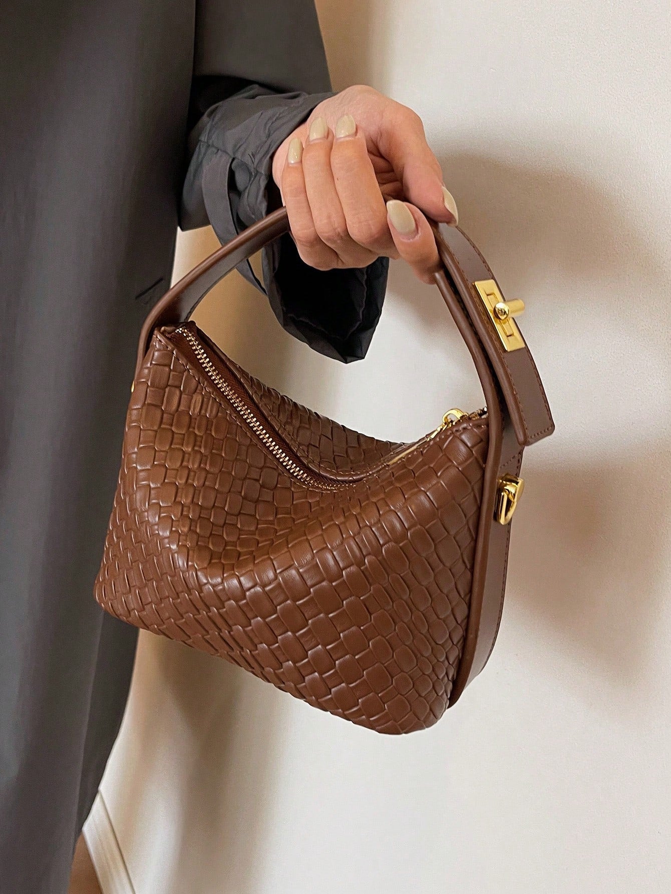 حقيبة يد للسيدات انيقة متعددة الاستخدامات شنط وحقائب jewel بني 