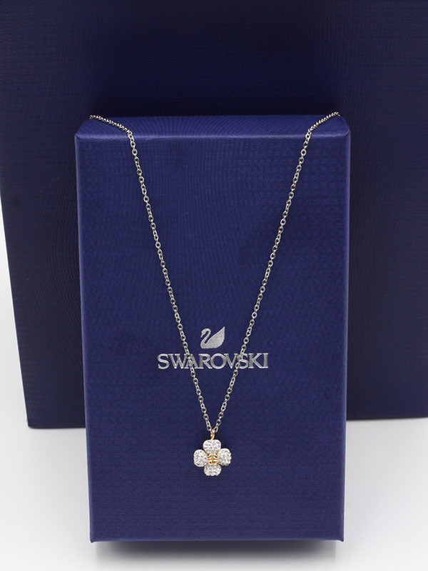 سلسال سواروفسكي فلاور زركون سلسال Swarovski