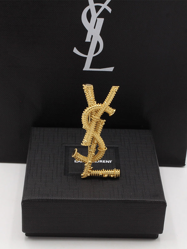 بروش ايف سان لوران انتيك بروش ysl