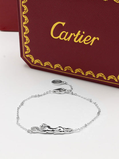 اسواره كارتير تايقر بودي صغير اسواره CARTIER فضي 