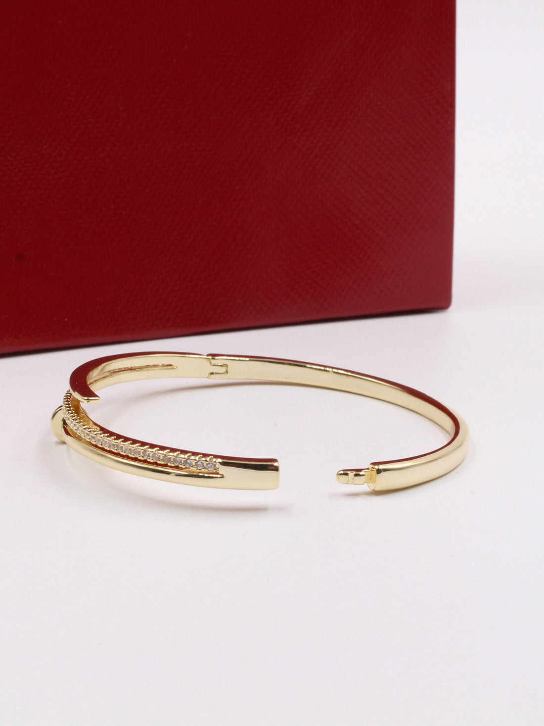 اسوارة كارتير مسمار زركون دبل لاينز اسواره CARTIER