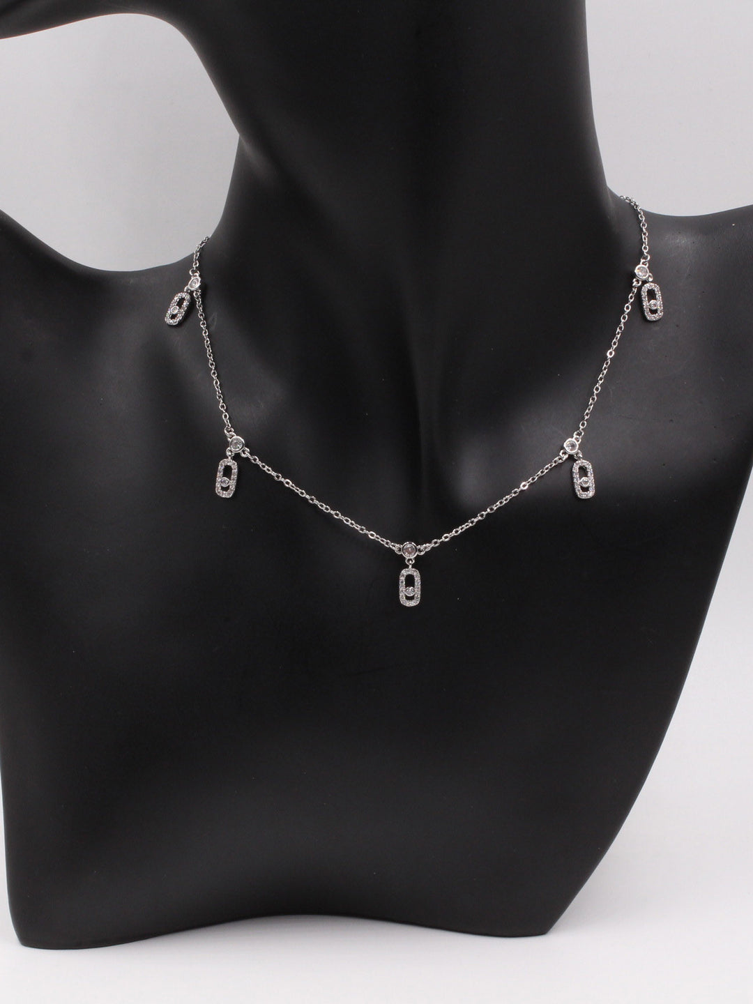تشوكر ميسيكا فصوص فضي - Jewel