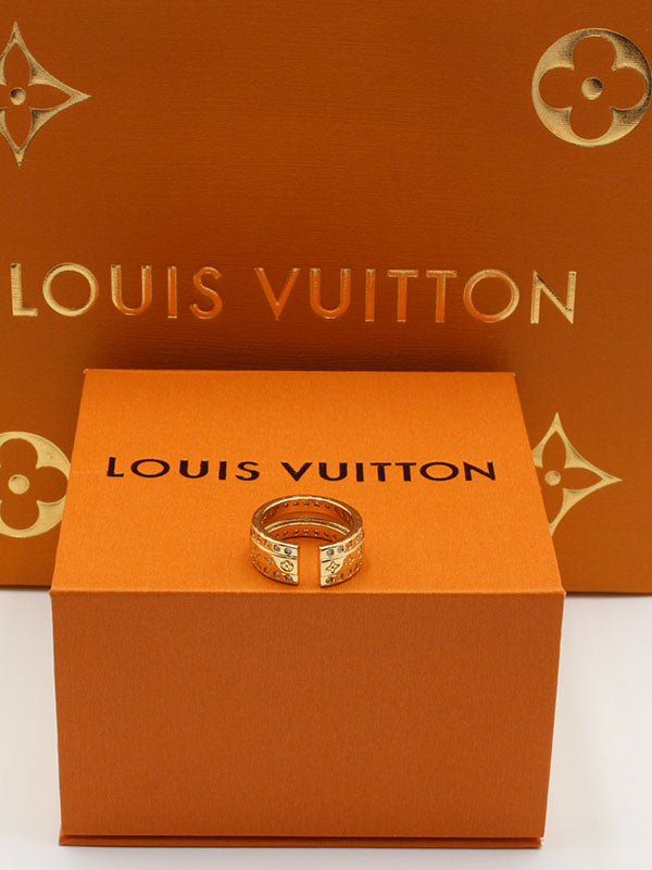 خواتم لويس فيتون دبلة عريضه زركون خواتم louis vuitton  