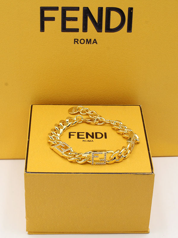 اسواره فندي زركون سكوير جنزير اسواره fendi  