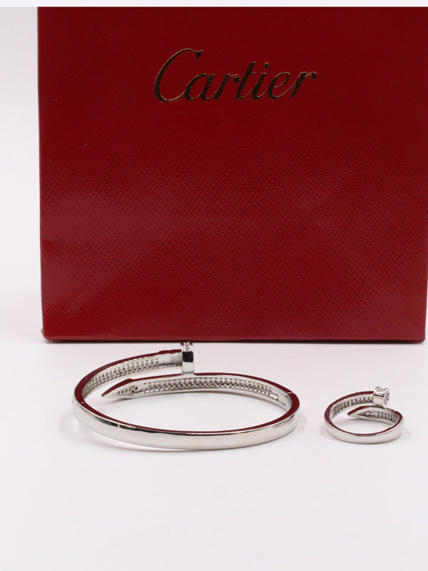 اسواره وخاتم كارتير بناتي اسواره CARTIER  