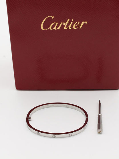 اساور كارتير الجديده لوقو slim اسواره CARTIER فضي 