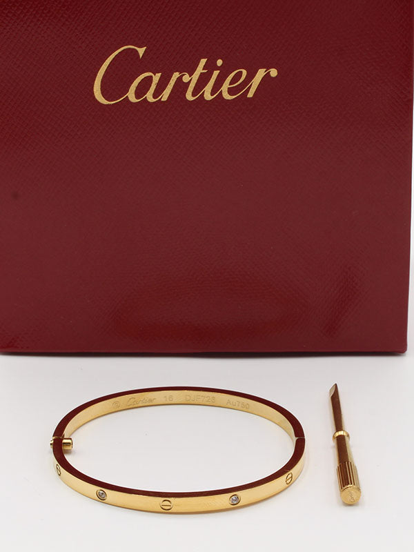 اساور كارتير الجديده زركون لوقو slim اسواره CARTIER ذهبي 