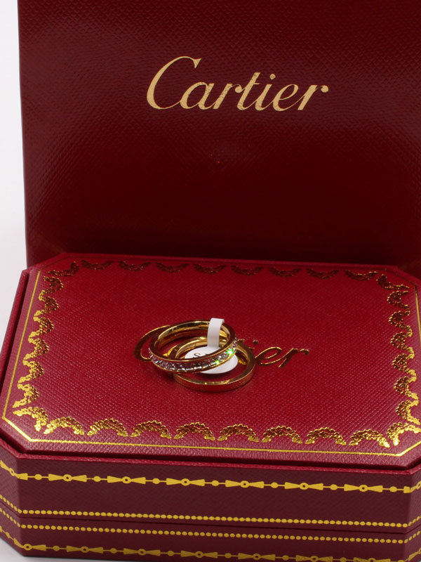 خواتم كارتير توينز كيوبك خواتم CARTIER  