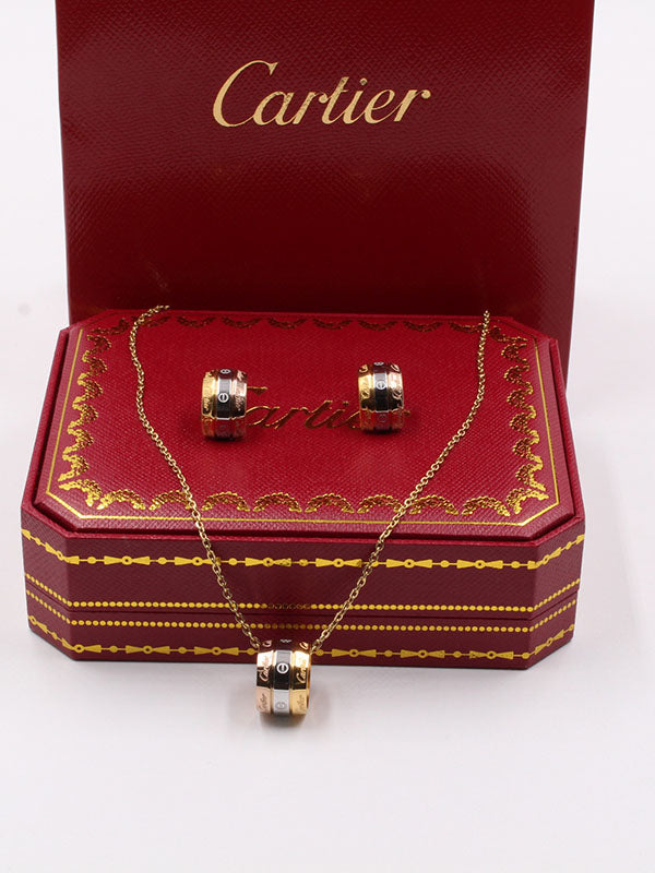 طقم كارتير لوف 2 قطع ملتي كلر اطقم CARTIER  