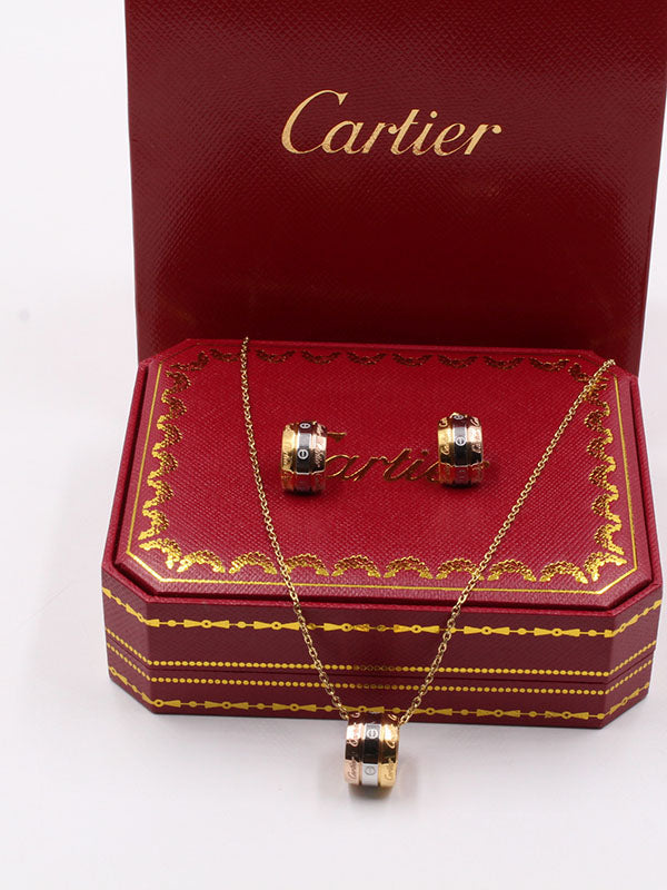 طقم كارتير لوف 2 قطع ملتي كلر اطقم CARTIER  