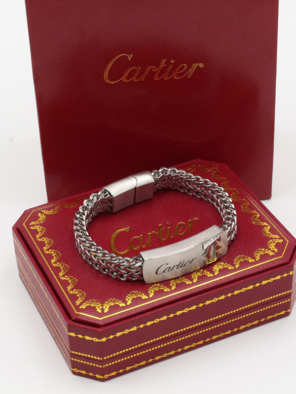 اسواره كارتير رجالية ميتال اسواره CARTIER فضي 