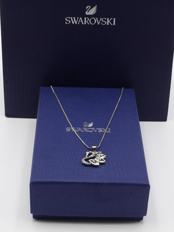 سلسال سواروفسكي سوان حجر الزركون سلسال Swarovski
