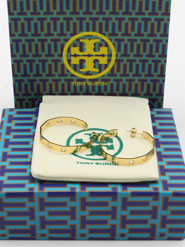 حلق توري بورش مضلع حلق tory burch  