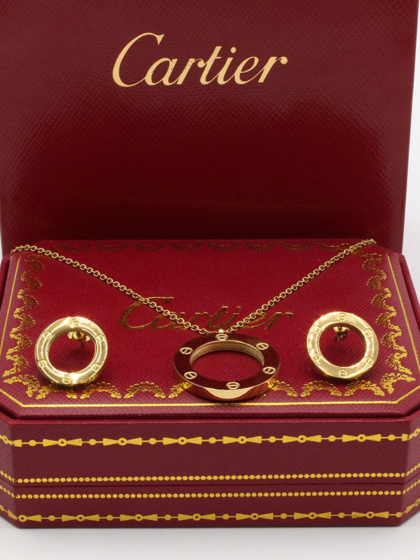 طقم كارتير مدور slim اطقم CARTIER  