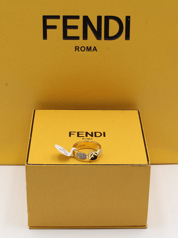 خاتم بلاك فندي خواتم fendi  