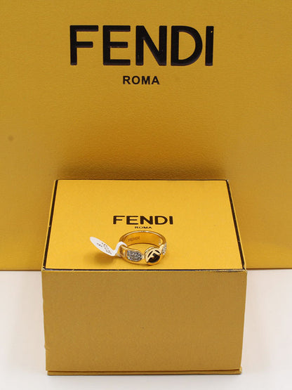 خاتم بلاك فندي خواتم fendi  