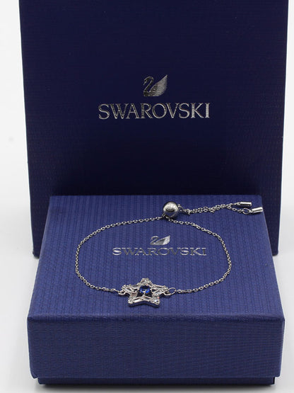 سلسال سواروفسكي ستار اسواره Swarovski فضي 