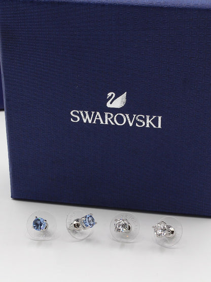 حلق سواروفسكي فص صغير حلق Swarovski  