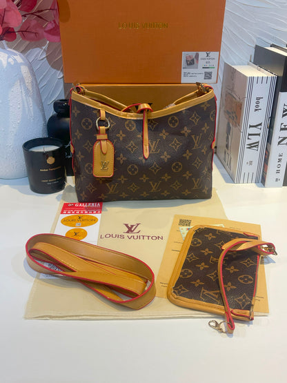 شنطة لويس فيتون بنيه متوسطه شنط وحقائب louis vuitton bags