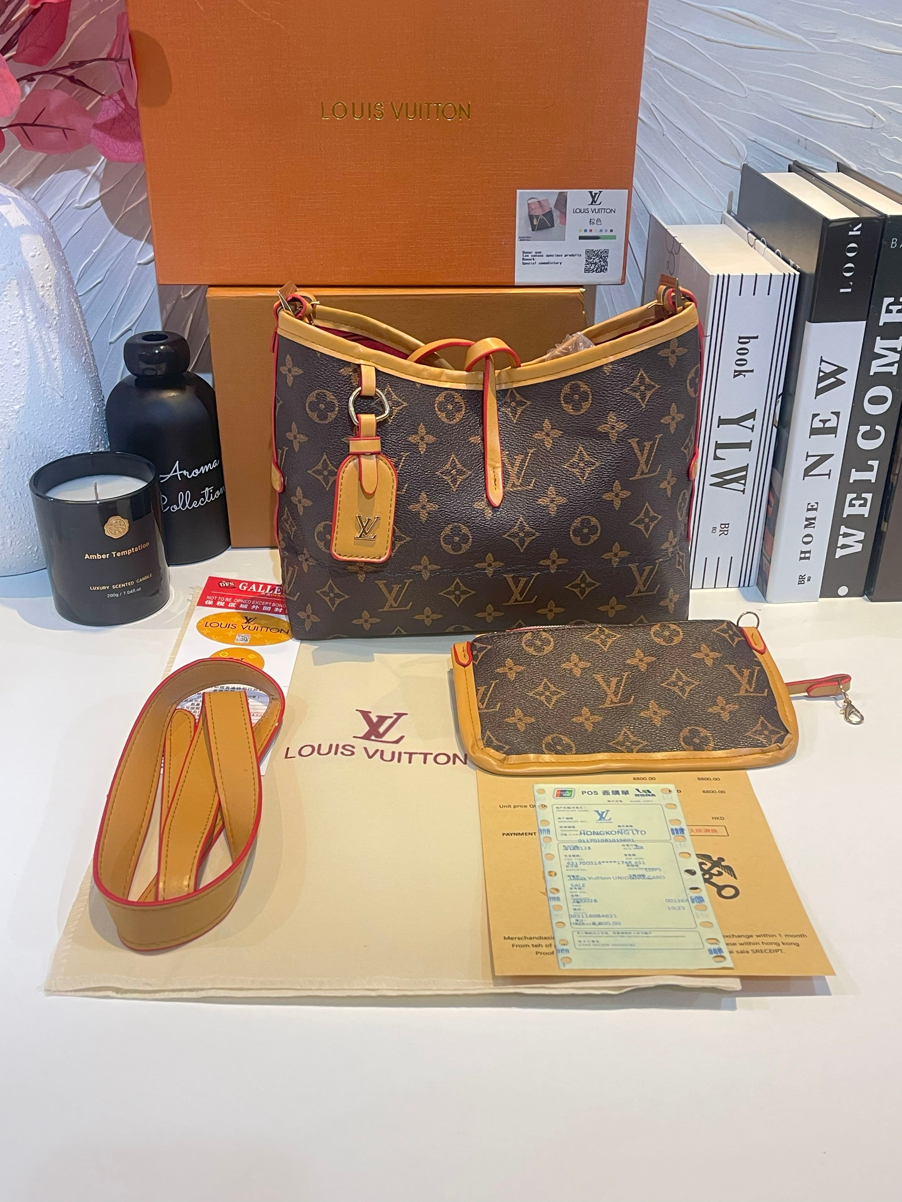 شنطة لويس فيتون بنيه متوسطه شنط وحقائب louis vuitton bags