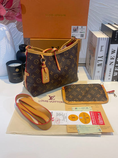 شنطة لويس فيتون بنيه متوسطه شنط وحقائب louis vuitton bags بني