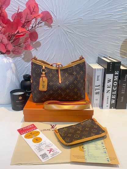 شنطة لويس فيتون بنيه متوسطه شنط وحقائب louis vuitton bags