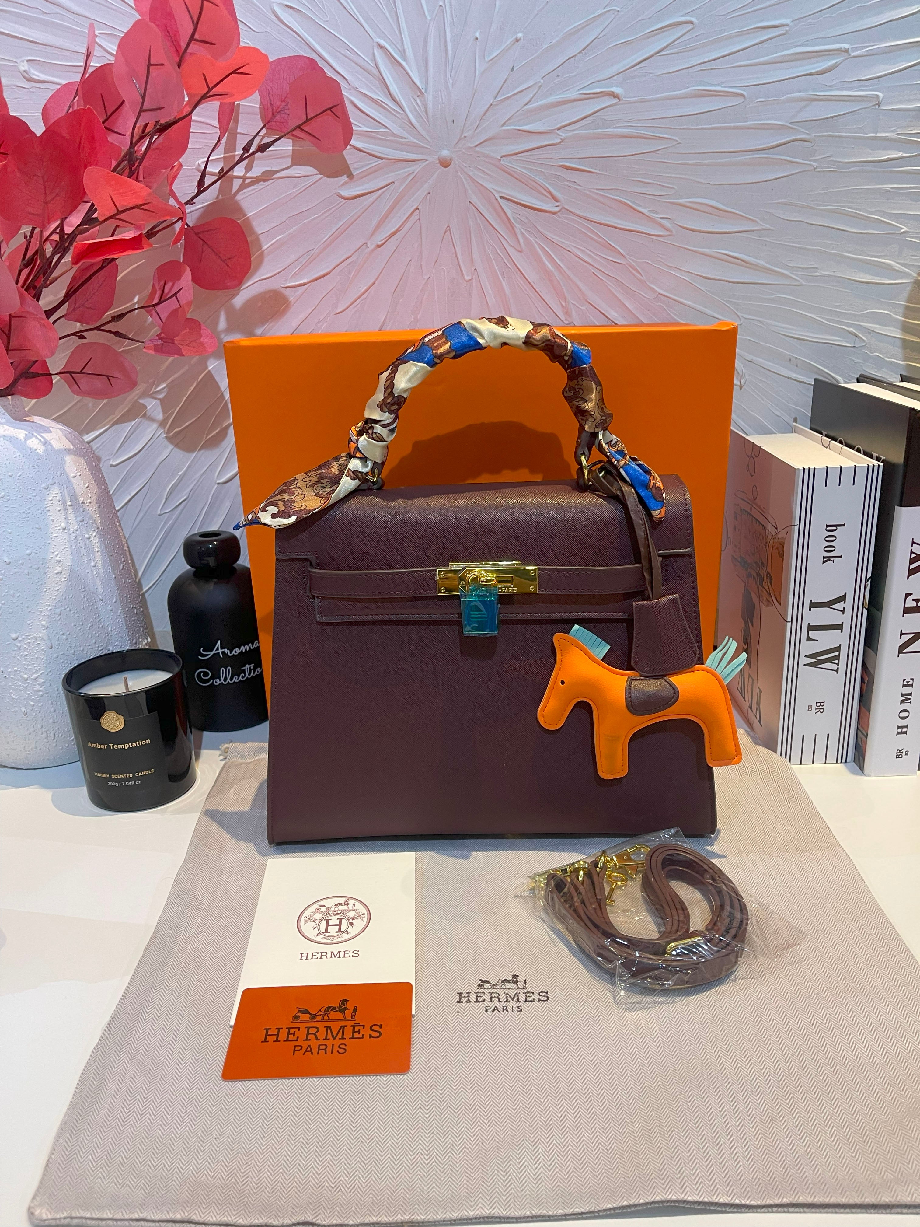 شنطة هيرمز بيركن 28 شنط وحقائب hermes bag بني
