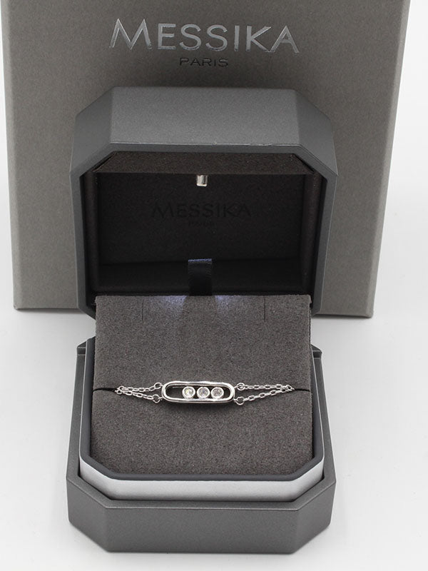 اساور ميسيكا ميتال زركون دبل شاين اسواره messika