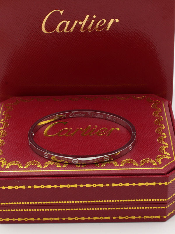 اسواره كارتير الجديده لوقو slim اسواره CARTIER فضي 