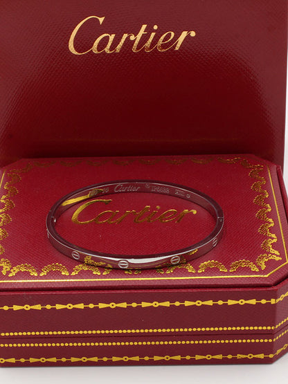 اسواره كارتير الجديده لوقو slim اسواره CARTIER فضي 