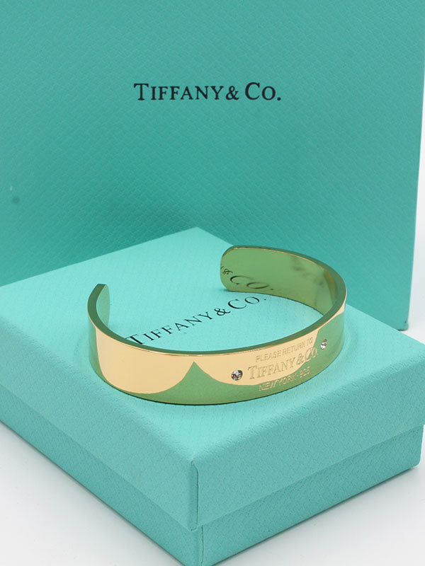 اسواره تيفاني عريضة اسواره tiffany ذهبي 