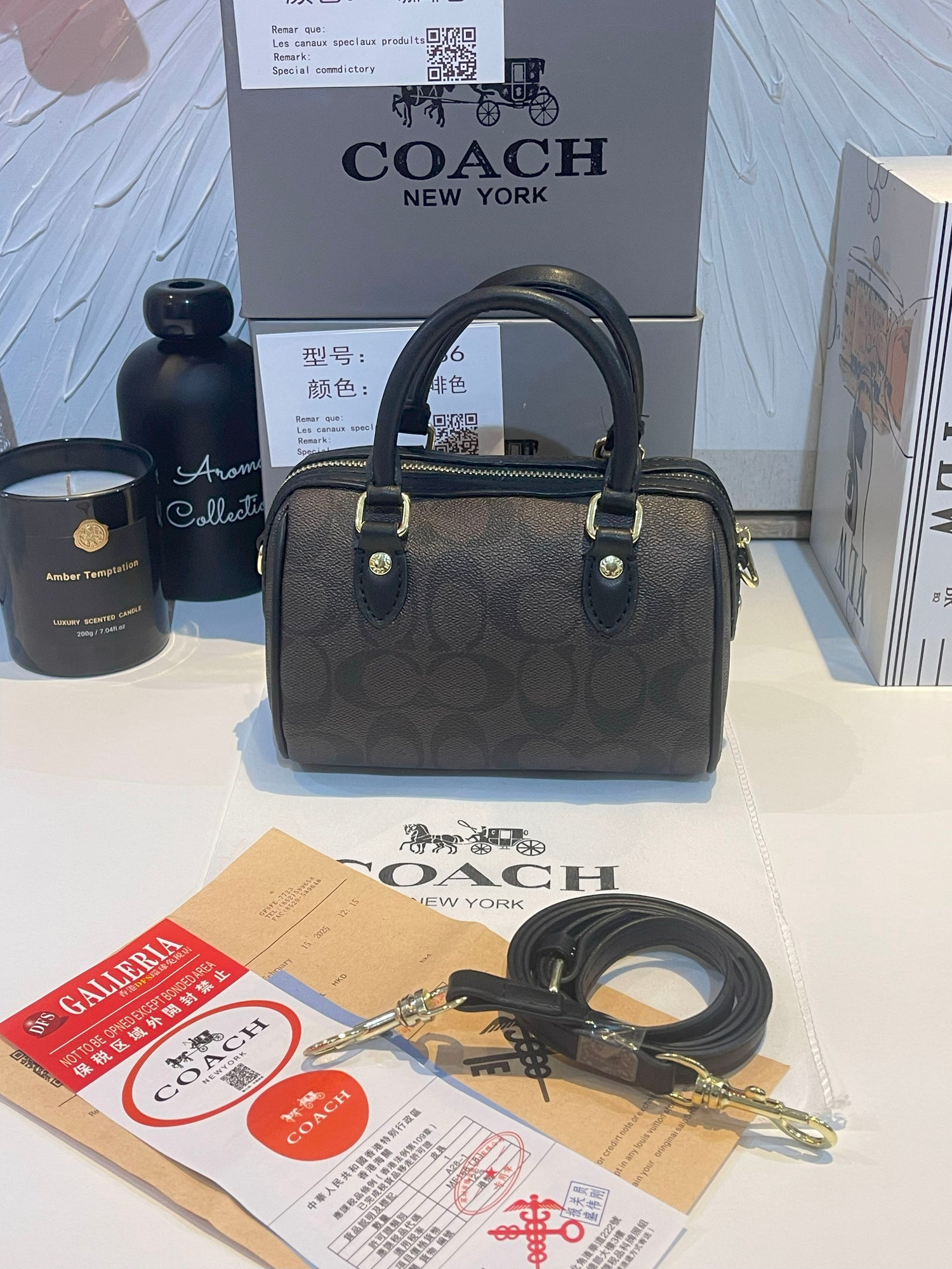 شنطة كوتش روان صغيره شنط وحقائب coach bags