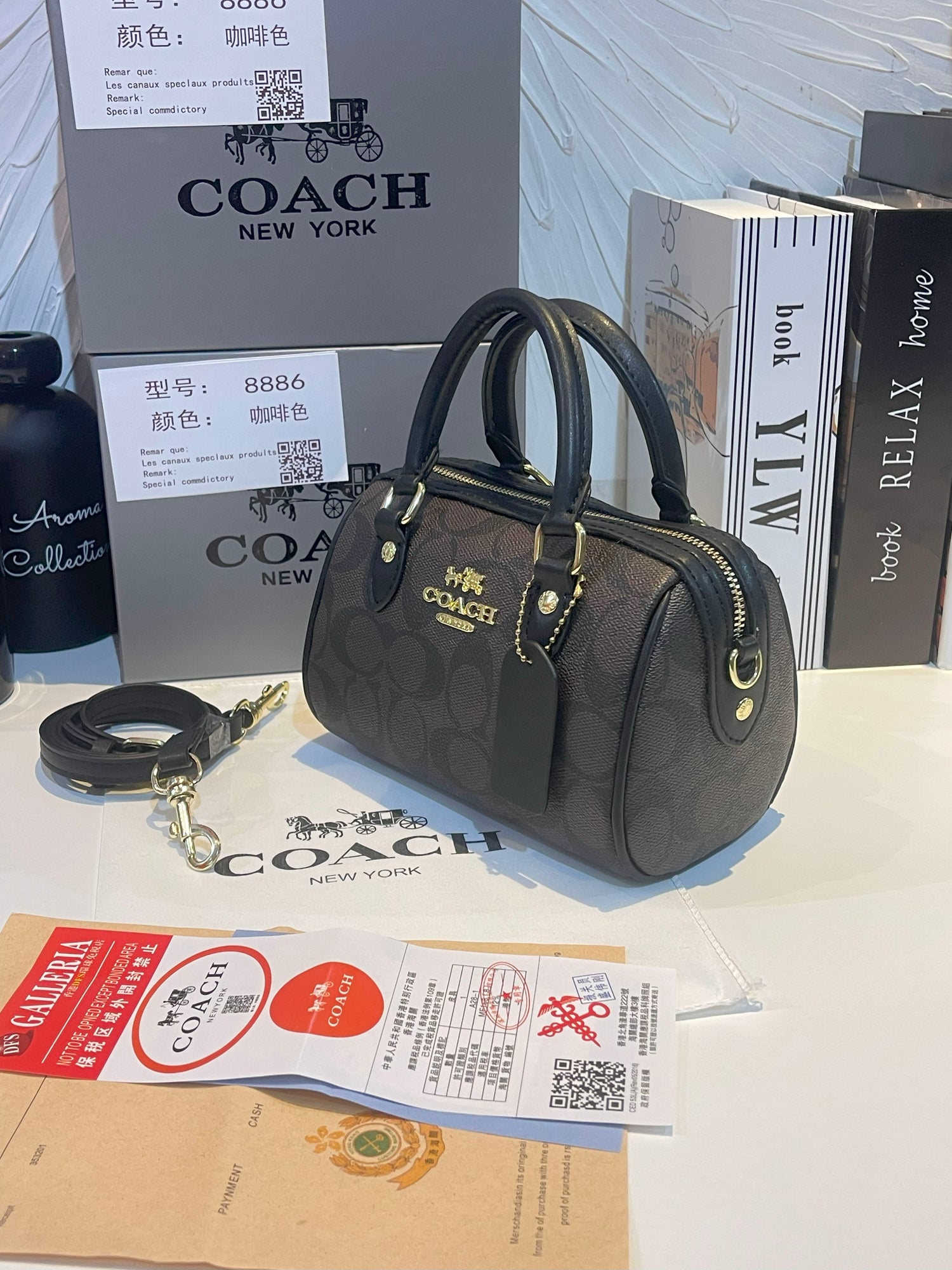 شنطة كوتش روان صغيره شنط وحقائب coach bags