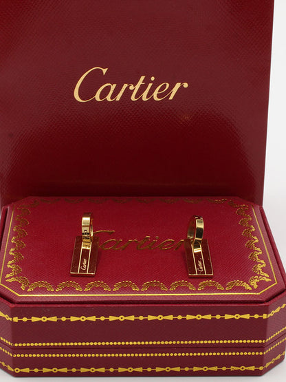 حلق كارتير ميتال لوقو حلق CARTIER  