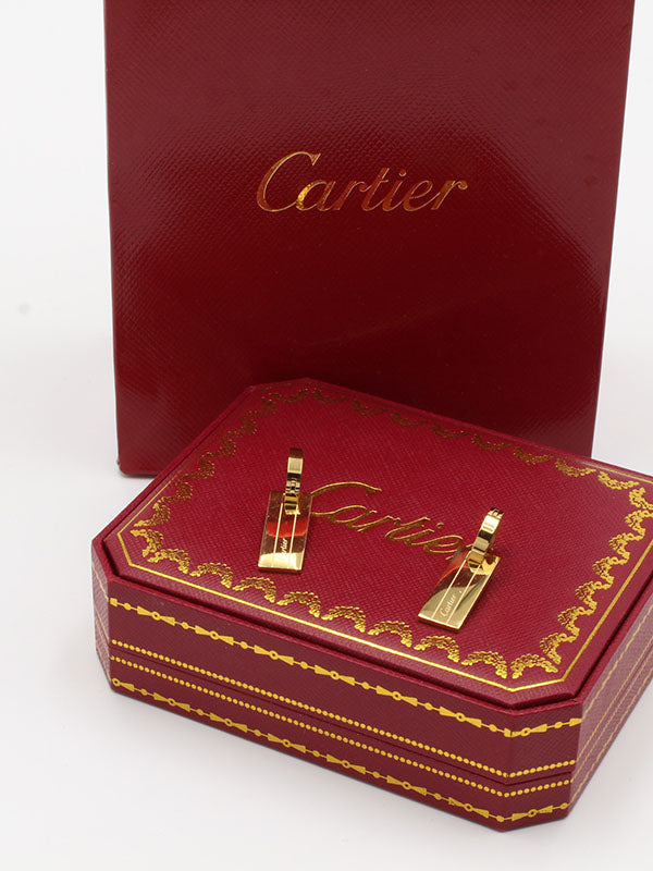 حلق كارتير ميتال لوقو حلق CARTIER  