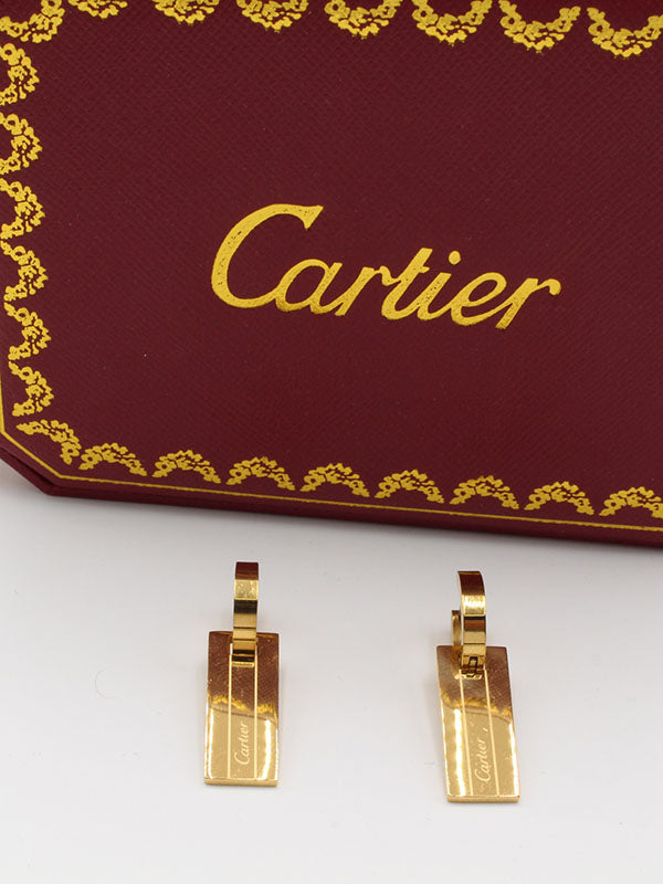 حلق كارتير ميتال لوقو حلق CARTIER  