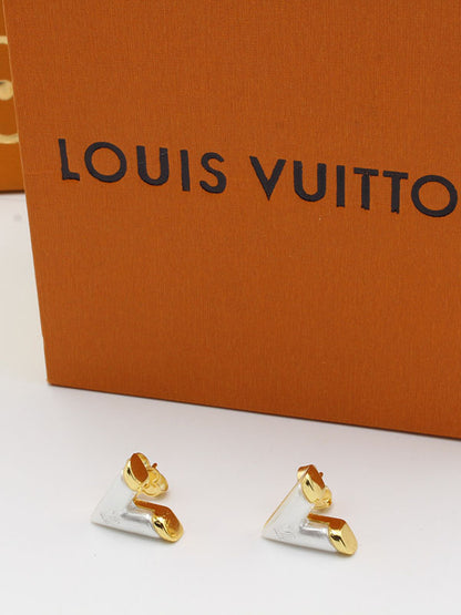 حلق لويس فيتون شيل v حلق louis vuitton  