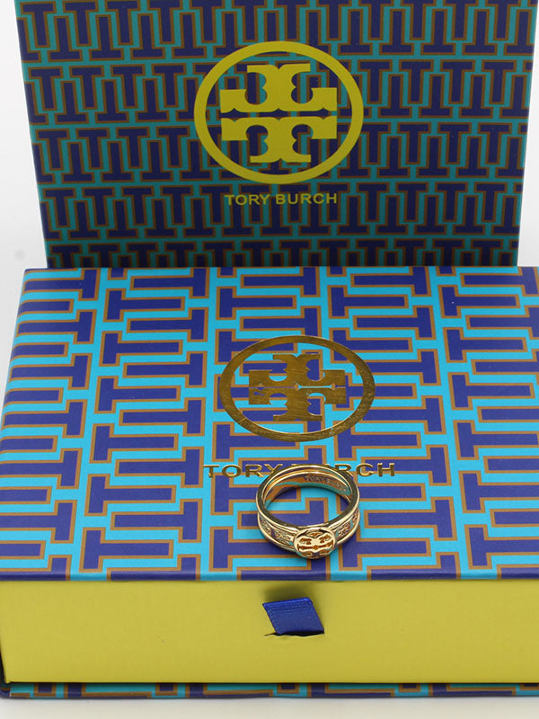 خاتم توري بورش دبل رنقز خواتم tory burch  