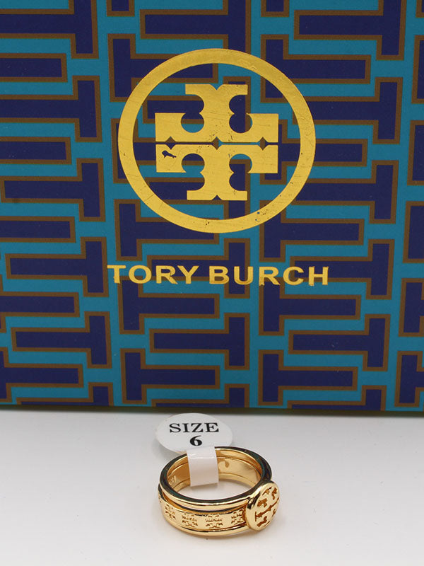 خاتم توري بورش دبل رنقز خواتم tory burch  