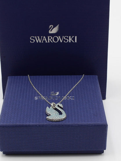 سلسال سواروفسكي سوان زركون كبير سلسال Swarovski  