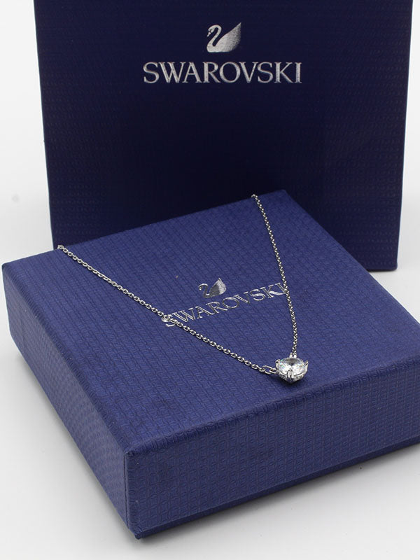 سلسال سواروفسكي فص مدور زركون سلسال Swarovski  