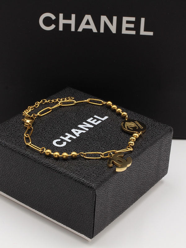 اسوارة شانيل جنزير ناعمه لوقو اسواره chanel  