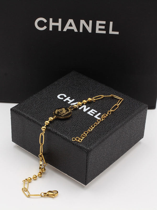 اسوارة شانيل جنزير ناعمه لوقو اسواره chanel  