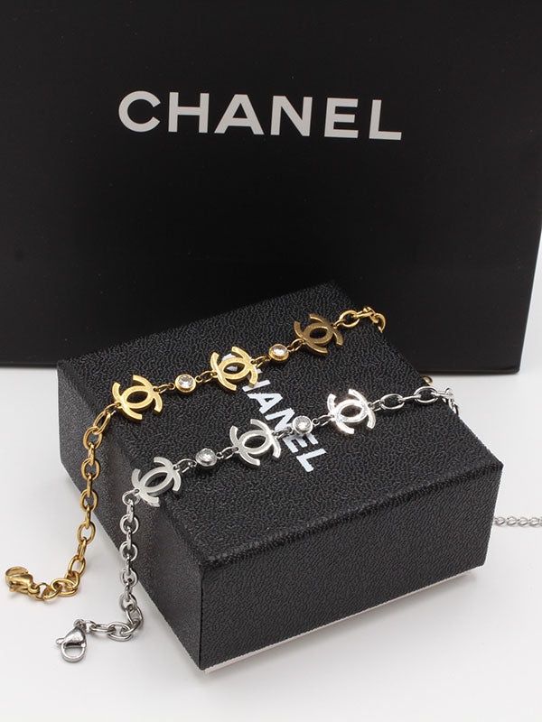 اسوارة شانيل ثري بندنتس لوقو اسواره chanel  