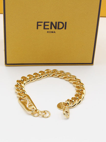 اسواره فندي جنزير كبير اسواره fendi ذهبي 