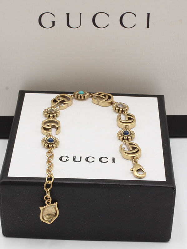 اسوارة قوتشي احجار ملونة اسواره gucci  